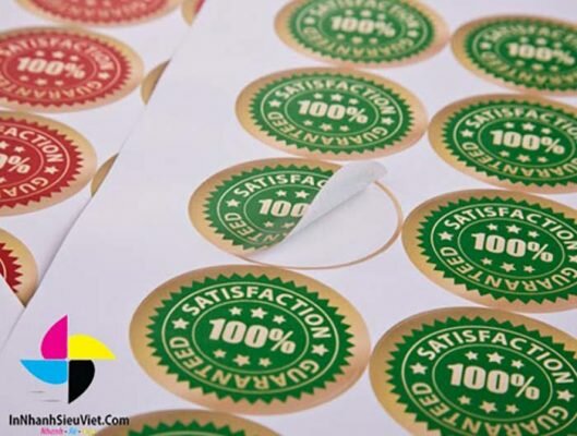 In sticker ở đâu tốt nhất? Hãy đến với In Nhanh Siêu Việt