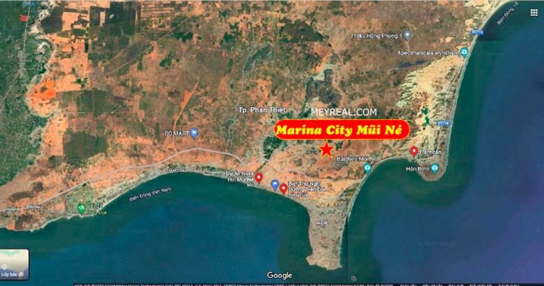 Bảng giá Novaworld Mũi Né Marina City mới nhất quý 2/2022