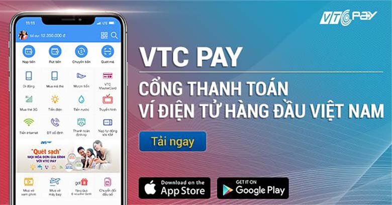 Khám phá 10 chức năng chính của ví điện tử VTC Pay 