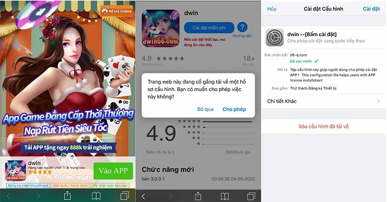 Hướng dẫn tải game Dwin