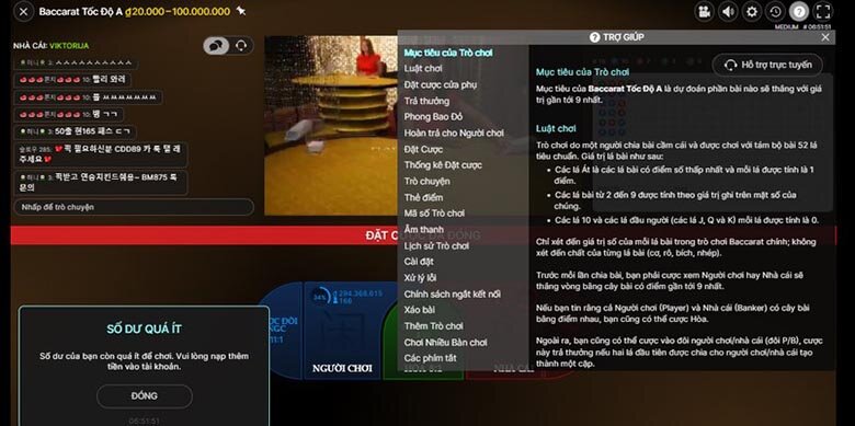 Kiếm tiền khủng từ Baccarat trong Live Casino IWIN