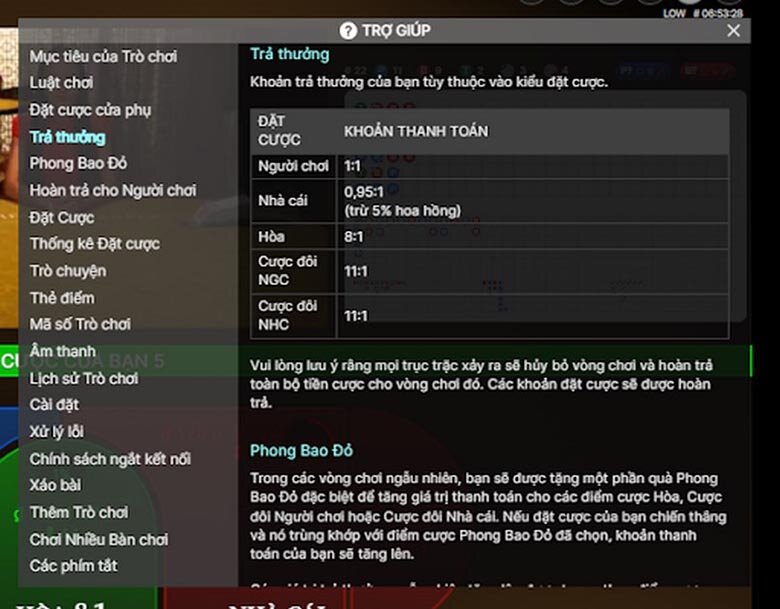 Kiếm tiền khủng từ Baccarat trong Live Casino IWIN